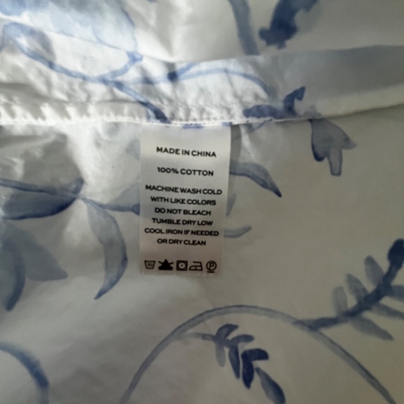 Hill House Home Ellie Nap Dress - Blue Botanical ( Medium) - Picture 3 of 8